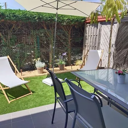 Jolie Maison Paisible, Avec Jardinet Et Parking Gujan-Mestras Extérieur photo
